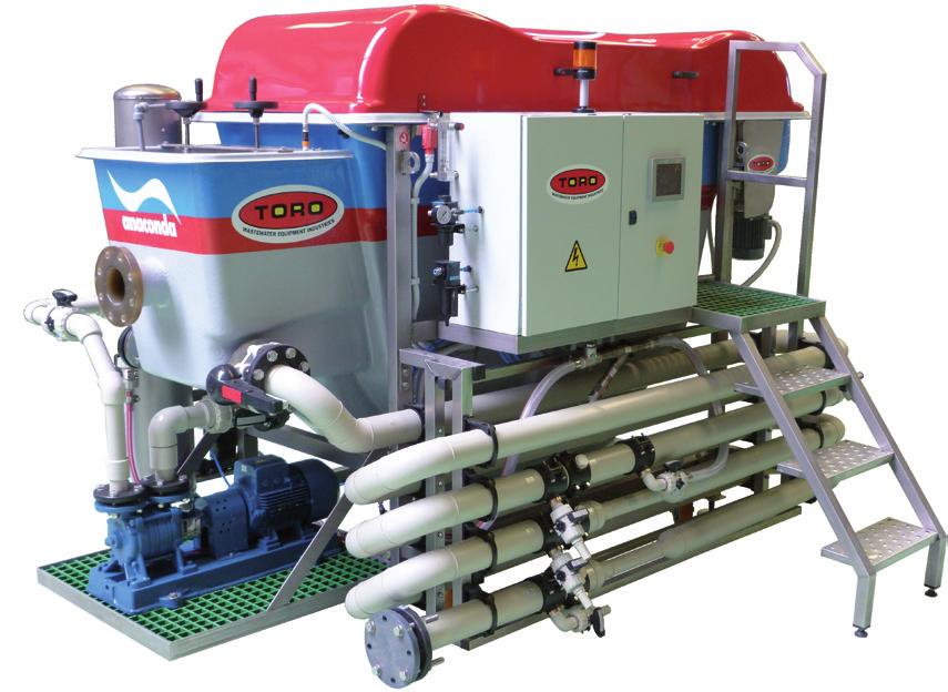 DISSOLVED AIR FLOTATION Product Specifications Anaconda : Dissolved Air Flotation System