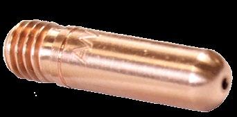 AMERICAN WELDQUIP S CONSUMABLE SYSTEM Genuine American Weldquip heavy-duty thread-on nozzles, contact ps and diffusers work together to provide added durability, extended life,