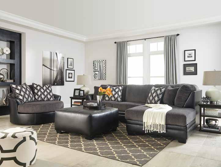 Bring Home the Quality, Style & Comfort of 729 99 Reg. 849 99 ALENYA CHARCOAL SOFA & LOVESEAT Warm, Inviting Casual Design. Sleek Track Arms with Boxed Seat and Back Cushions. Sofa...379 99 Reg.