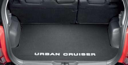 Cargo liner Ultra thick black rubber with high