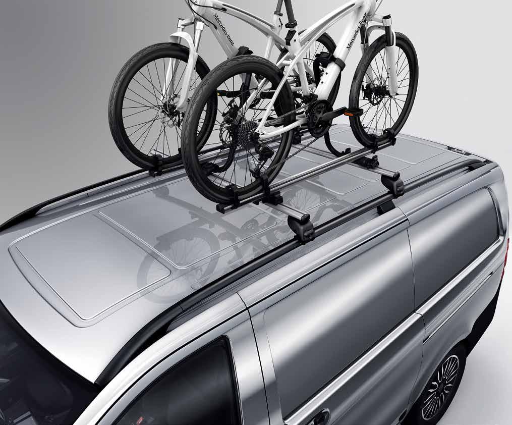 transport body exterior Carrier systems Chrome grille 6 7 01 02 06 07 08 02 01 New Alustyle ski and snowboard rack Comfort For up to 6 pairs of skis 1 or 4 snowboards. Lockable.