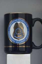 It has the DSS Seal on the front and a short history of the