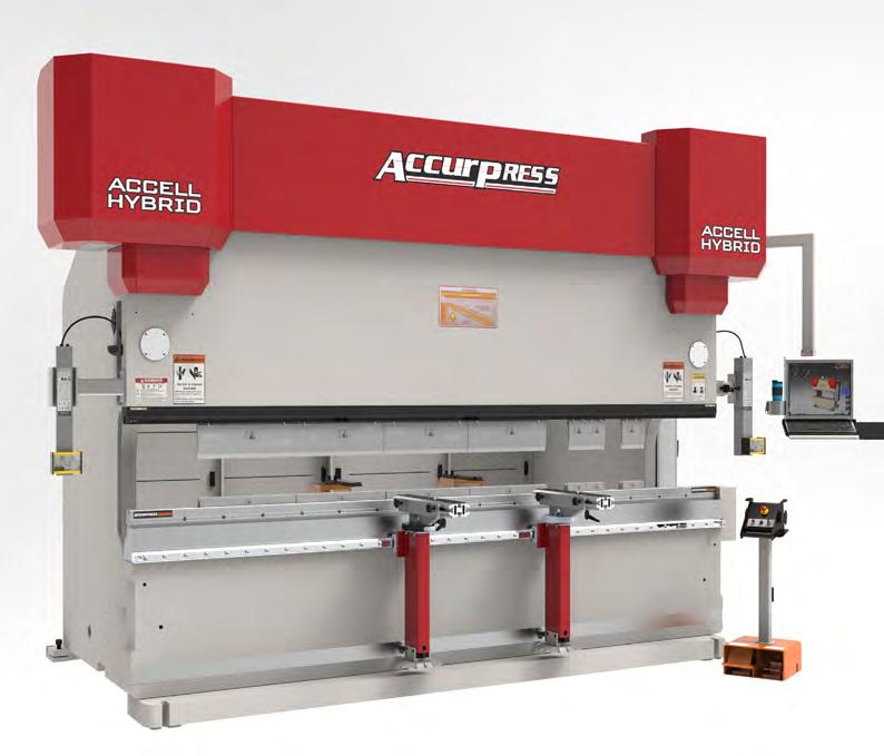 ACCELL H 120-190 Ton Models - Hybrid Technology The Accell H 120-190 ton models combine power and precision into a sleek design.