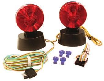 Kit includes harness, lamp and hook-up connectors Kit specifications include truck harness and 20 ft.