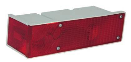 corrosion-resistant, shock-absorbing base 180 full lens illumination 50762 Red Material: Polypropylene/Acrylic