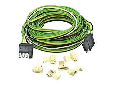 Harness 4-wire, split-y trailer harness with male connector 68420 Wire Harness