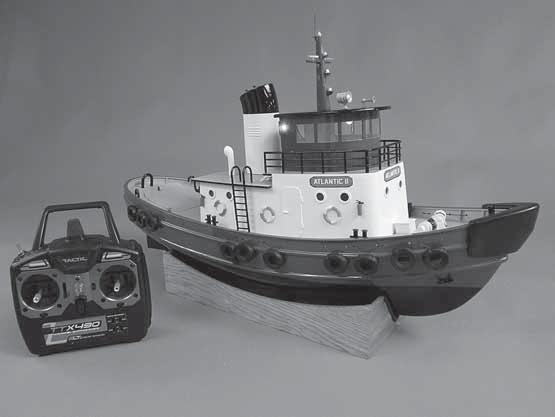 Introduction Thank you for purchasing the AquaCraft Atlantic II Harbor Tugboat. We want the time you spend with your new R/C boat to be fun and successful so please fully read the manual.