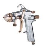 performance spray gun n Superbly balanced forged aluminum body with a compact grip size, offering the operator extra comfort and control n Designed to stand up under hard, continuous use n Stainless