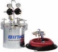 Multiple Applications / Options 2-Gallon Pressure Tank Outfits for Solvent based & Waterborne Adhesives Ideal for all types of high-volume adhesive applications, Advanced Adhesive Spray Systems