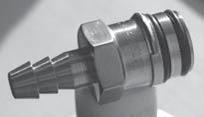 Other nozzle tip, nozzle body, and seal materials are available upon request.