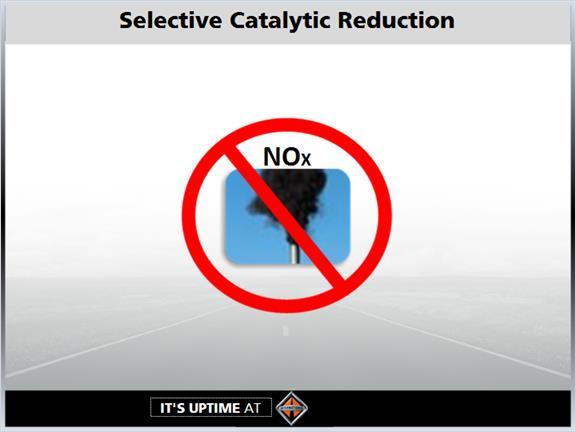 1.54 Selective Catalytic Reduction In addition to DOC and DPF regeneration, Selective Catalytic Reduction also takes place in the Exhaust Aftertreatment