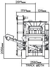 PLANT DIAGRAM APPROXIMATE OVERALL PLANT WEIGHTS & DIMENSIONS Operating Length: Operating Height: Transport Length: Transport Transport Height: 16361 mm 4027 mm 16361 mm 3090 mm 3442 mm Total plant