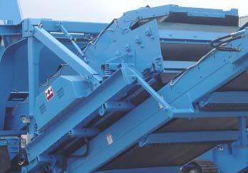 SIZING SCREEN Type: Double deck vibrating screen (Four bearing type) Size: 1525 x 3350.