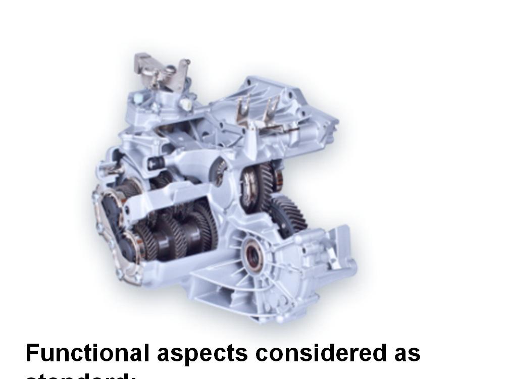 2. Future Market Requirements for Manual Transmissions Further improvements of manual transmissions is requested. Additional functions under consideration, due to customer acceptance and on-costs.