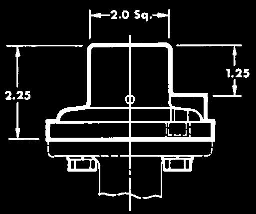 B U T T E R F L Y V A L V E H A N D L E S How to Order (XXXXX-00X) XXXXX 00X Base Part Number Trim Standard 1 Corrosion 2 Resistant Sanitary 3 2 Position/10 Position Locking Handles Dimension 2"- 4"
