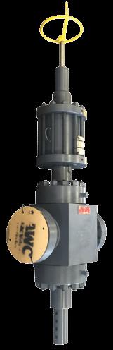 Archer Hydro Master "C" Secure Operation Hydro Master gate valves include a manual locking screw.
