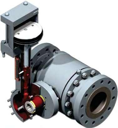 eliminate bleed gas emissions Retrofits to almost any pipeline valve High pressure RPSR accepts natural gas up to 500