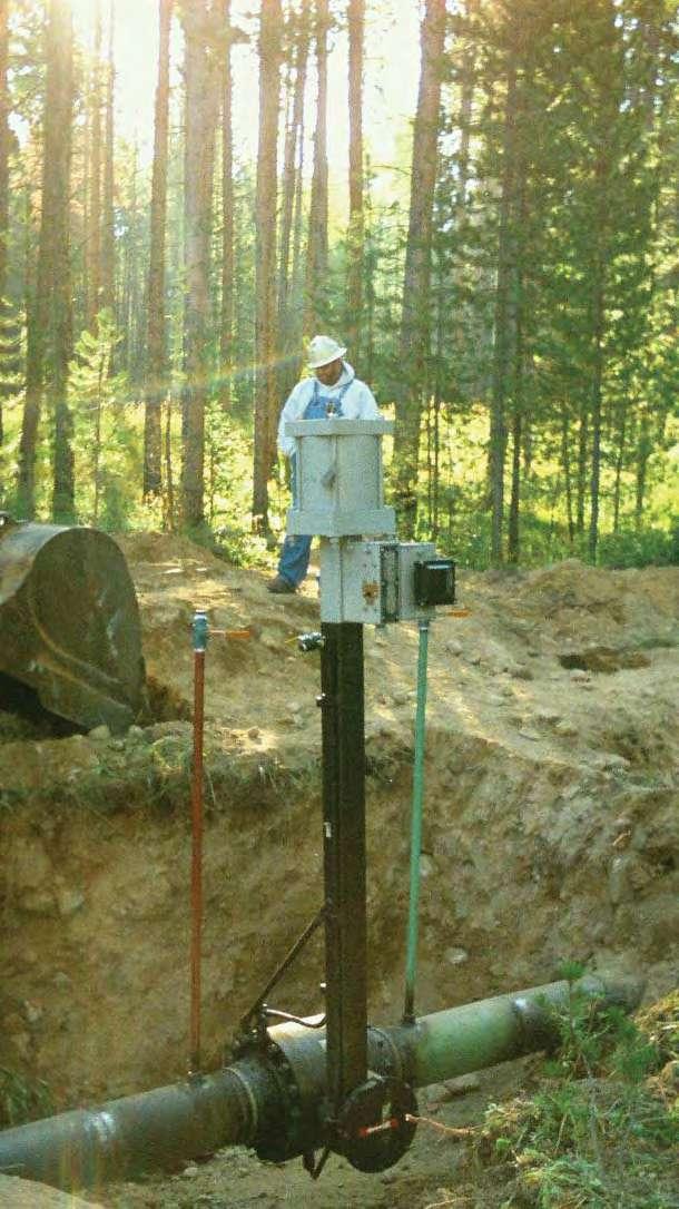 Application #1 Below Ground Control Valves Reduce Noise, Minimize Heat Loss & Make Stations Economical There has been growing concern within the natural gas industry regarding the effect natural gas