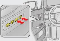 Driving Position Memory This feature automatically adjusts the front seats, steering wheel and outside rear view mirrors to make entering and exiting the vehicle easier or to suit your preferences.