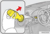 Turning the high beam on/off manually Switching to low beam Pull the lever to the original position.