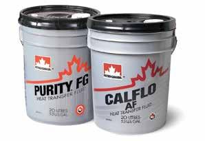 High thermal stability fluid formulated with specially selected additives to provide outstanding protection from oxidative breakdown Suitable for food related operations such as the manufacturing of