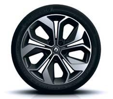 Alloy wheel rims Assert your personality with the exclusive range of Renault