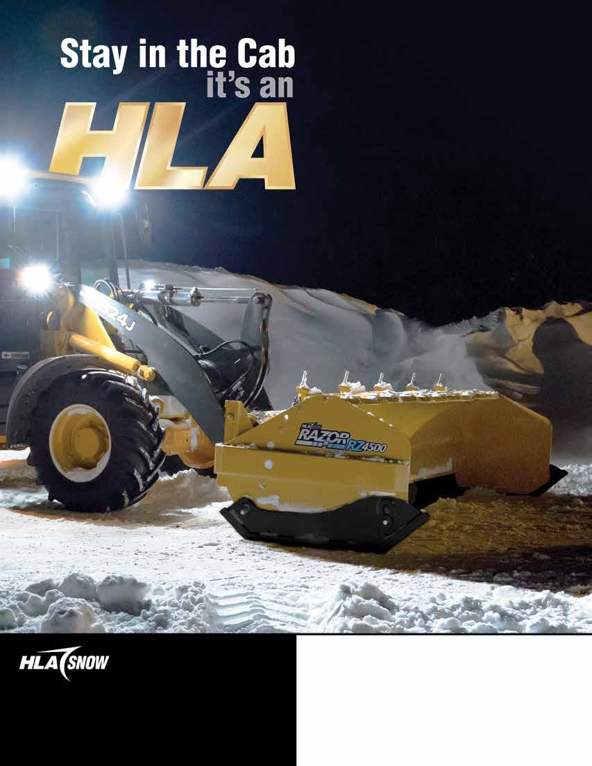 For the last 20 years HLA Snow has been committed to providing our customers with innovative equipment.