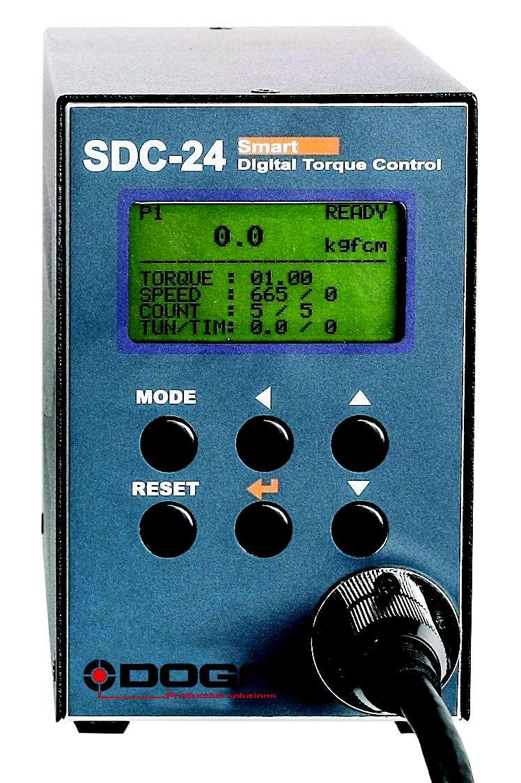 selecting 1) Front panel button 2) 25P I/O interface 6 Torque calibration -10% - + 10% 7 Auto recognition Auto detection of connected driver when power ON of controller 8 Error display Error code