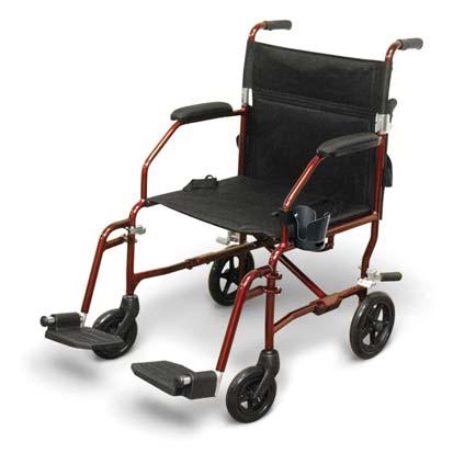 Medline Transport Wheelchairs MDS808210AR MDS808210AB