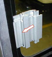 Windows Sliding Cab Windows To open the sliding cab window, squeeze the forward window latch and slide the window