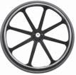 J RP-1048 8 x 2 Front Wheel for 24 and 26 Wide Heavy Duty Wheelchairs $30.35 ea. K RP-1009 8 x 1 Wheel Assembly for 18 to 24 Wide Standard Wheelchairs $68.70 ea.