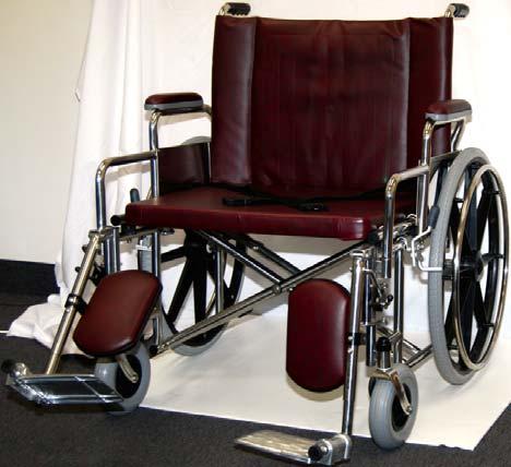MRI Transport Bariatric Wheelchairs 24 Wide Overall Width: 33 Bariatric Wheelchair, With Desk Length Arms Removable Desk Length Padded Arms Swingaway, Detachable Footrests or Swingaway,