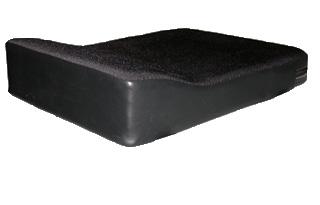 Chair Seat Anti - Thrust Seats and Backs 1/2 wood, 1 1/2 HR foam, black vinyl cover, double row of t-nuts Order Forms: See pages 36-38 Up to 14 x 14... 061004 Up to 18 x 18... 061005 Up to 22 x 22.