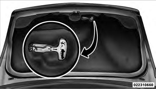 TRUNK SAFETY WARNING WARNING! Do not allow children to have access to the trunk, either by climbing into the trunk from outside, or through the inside of the vehicle.