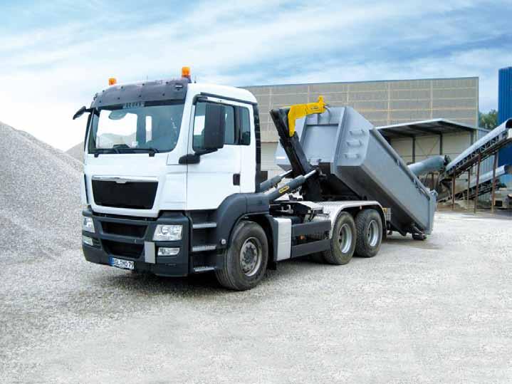 The right TELESCOPIC with The Right Chassis GVW CHASSIS (t) 7,5 9 10 15 19 26 32 + Telescopic 5 7 10 13 15 18 20 22 24 26 30 UniT length (mm) CONTAINER LENGTH (mm) Weight (kg) MAX.
