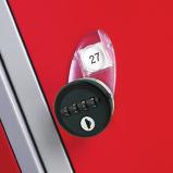 designed to maximise compartment numbers in your locker room Prevents accumulation of rubbish.