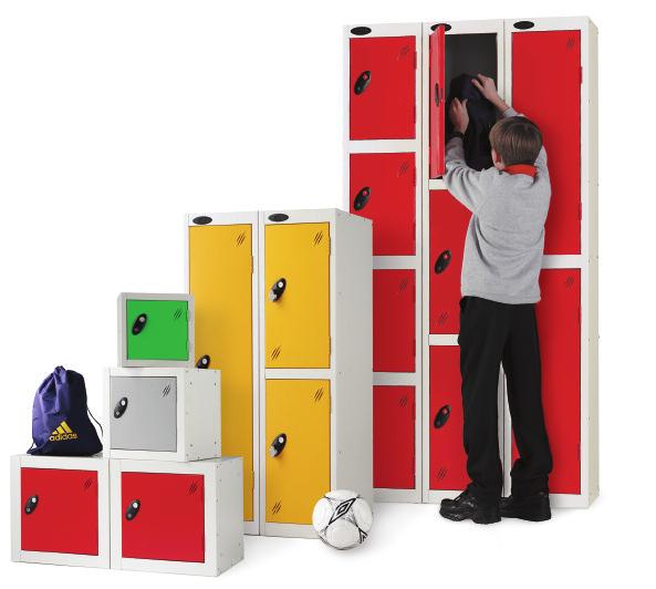 EDUCATION LOCKERS... Probe Lockers offer colour options for every level, from pre-school to college.