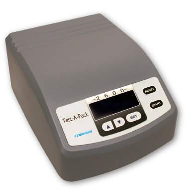 Test-A-Pack 2600 Seal Strength Tester P/N: F100-2600-3 The most important thing we build is trust The Cobham Test-A-Pack Model F100-2600-3 Seal Strength Tester is the heart of the world s most