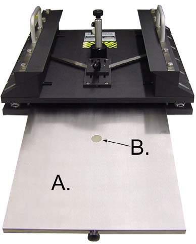 Figure 1. Reinsert the shuttle tray into the fixture, careful not to move the package relative to the tray. Figure 2.