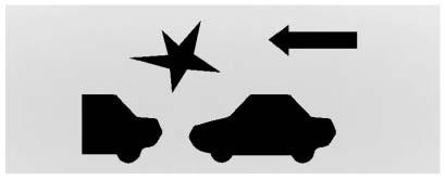 Driving and Operating 9-39 Collision Alert When your vehicle approaches another vehicle too rapidly, the red FCA display will flash and sound several beeps.