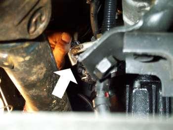 19 July 2012 Dodge Transmission Filter Kit # 1064017-7 - Using a small pipe cutter, cut the line