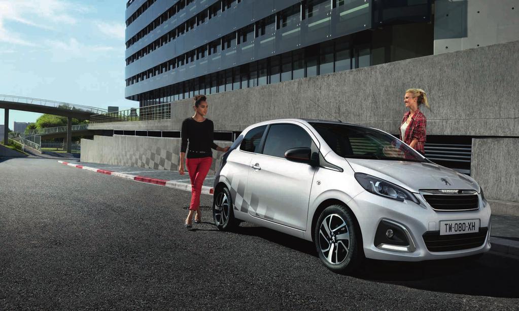 The New Peugeot 108 s Sport theme takes its