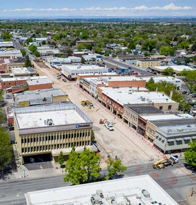 TWIN FALLS ECONOMY DOWNTOWN REDEVELOPMENT 2017 2016 2015 2014 2013 2012 2011 2010 June 2015 TFURA is embarking on a ~$10 million renovation of Main Avenue, the heart and soul of Twin Falls, to ensure