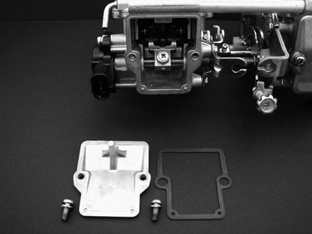 Fuel Systems CARBURETOR SERVICE Disassembly CAUTION NOTE: Keep track of the plastic washer (9), and place it so it is on the top of the throttle