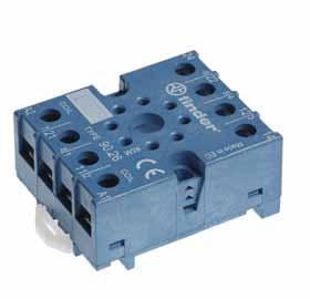 90 Series - Sockets and accessories for 60 series relays 60 SERIES 90.26 pprovals Screw terminal (Plate clamp) socket 90.26 90.26.0 90.27 