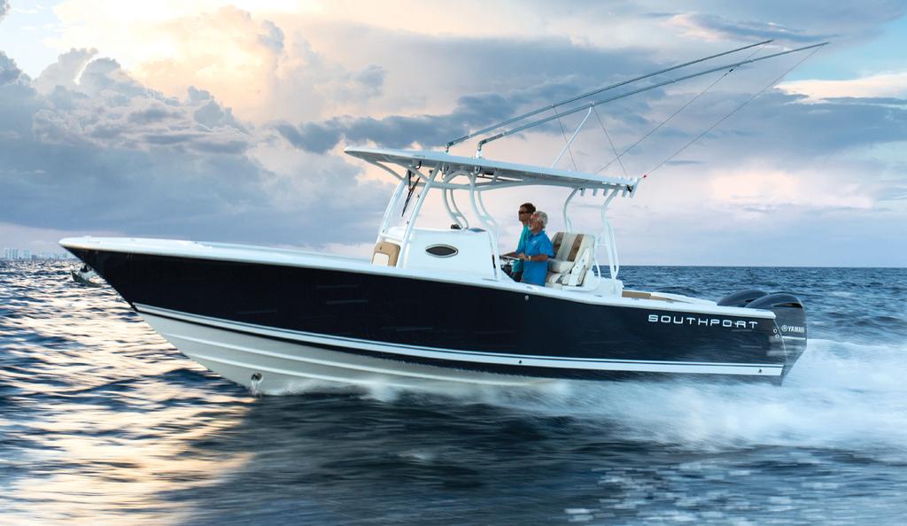 One ride on the unbelievable Southport 292 and you will become a believer. Smart design, Maine craftsmanship, and classic looks create a truly amazing ride on the best-looking boat on the water.
