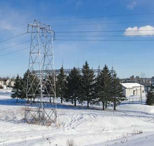 VIGNAN SUBSTATION TEMPLETON SUBSTATION PROJECT DESCRIPTION Following the consultation done in 2016, Hydro-Québec decided to keep the existing s for 3 km of the route, between the Erco Mondial tap and