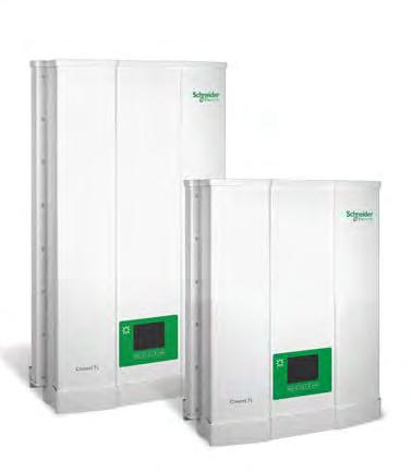 Grid-tie and off-grid backup PV solutions Conext TL three-phase grid-tie inverters Ideal solution for commercial buildings, carports and decentralised power plants The new Conext TL 8, 10, 15 kw and