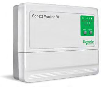 Grid-tie and off-grid backup PV solutions Conext Monitor 20 communication device Compact and easy to use remote monitoring solution for residential PV installations Conext Monitor 20 is a compact