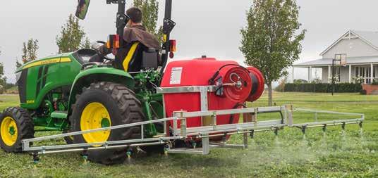 for field and spot spraying in one package.